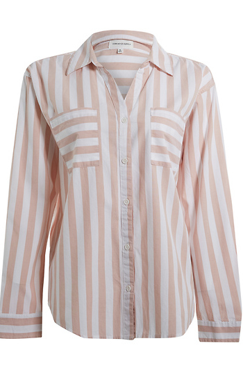 Thread & Supply Striped Button Front Slide 1