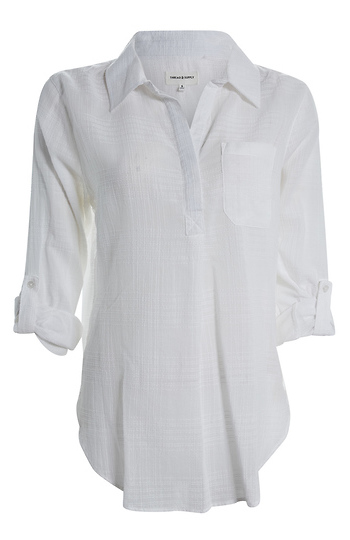 Thread & Supply Cuffed Sleeve Shirt Slide 1