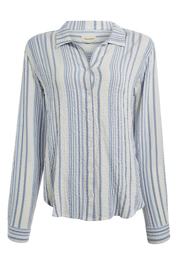 Thread & Supply Button Up Stripe Top Slide 1