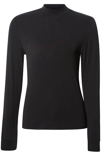 Thread & Supply Mock Neck Long Sleeve Top Slide 1