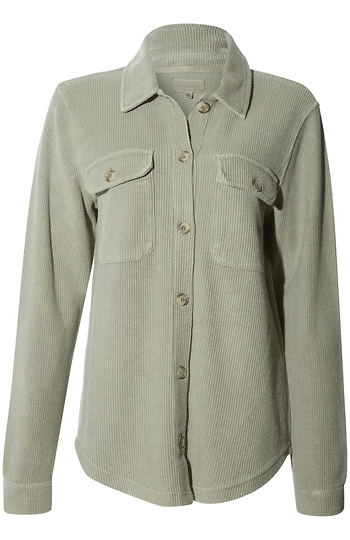 Thread & Supply Corduroy Shacket Slide 1