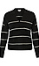 Striped Sweater with Pocket Thumb 1