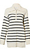 Half Zip Striped Sweater Thumb 1