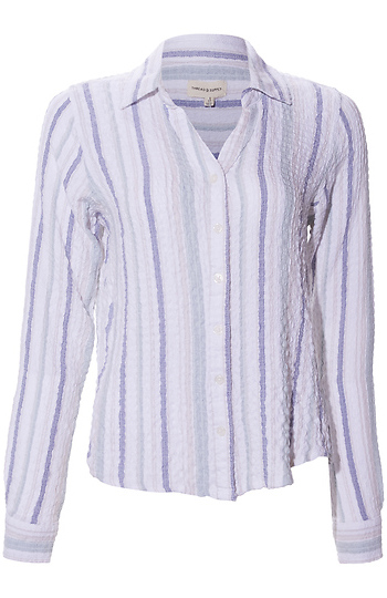 Thread & Supply Stripe Button Front Slide 1