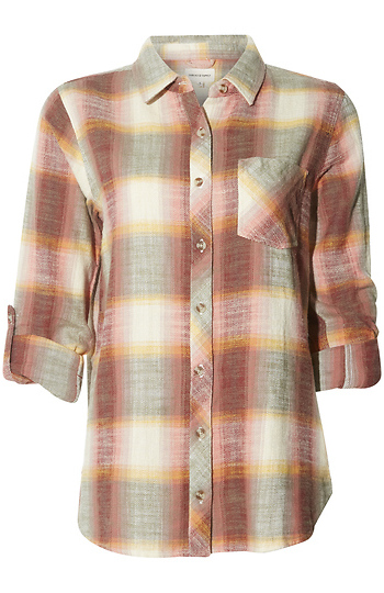 Thread & Supply Plaid Button Up Top Slide 1