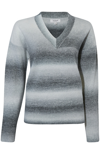 Ombre Stripe Sweater Slide 1