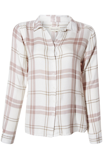 Thread & Supply Plaid Button Up Slide 1