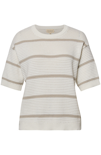 Thread & Supply Short Sleeve Sweater Slide 1