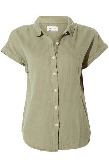 Thread & Supply Short Sleeve Button Up Slide 1