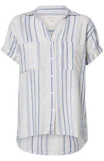 Thread & Supply Striped Shirt Slide 1