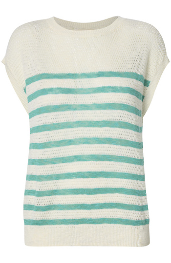 Thread & Supply Striped Short Sleeve Slide 1