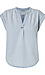 V-Neck Denim Top Thumb 1