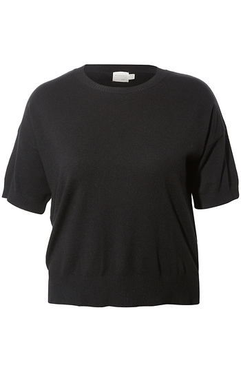 Elbow Sleeve Knit Top Slide 1
