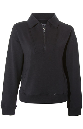 Collared Zip Top Slide 1