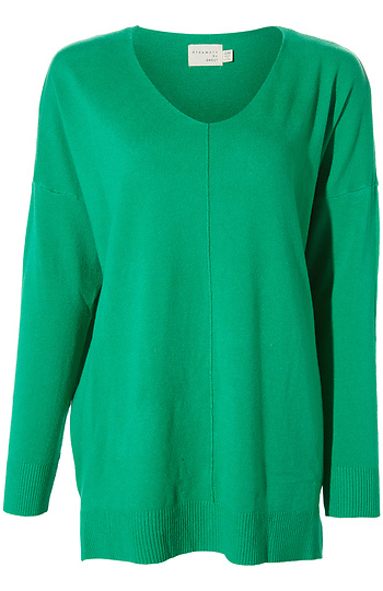 V-Neck Knit Top Slide 1