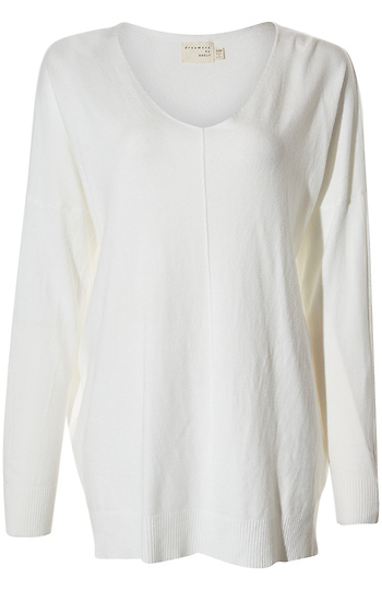 V-Neck Knit Top Slide 1