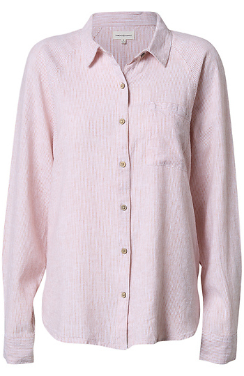 Thread & Supply Long Sleeve Striped Shirt Slide 1
