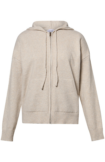 Hooded Zip Up Sweater Slide 1