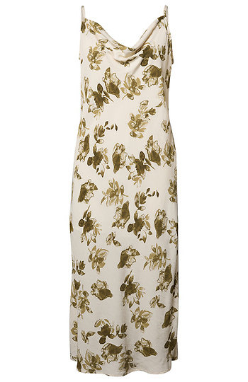 Floral Midi Slip Dress Slide 1