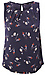 Printed Sleeveless Top Thumb 1