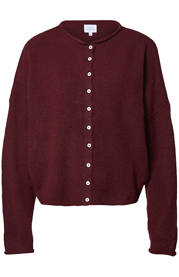 Oversized Button Up Cardigan Slide 1