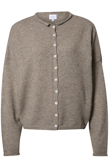 Oversized Button Up Cardigan Slide 1