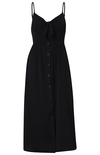 Front Tie Midi Dress Slide 1