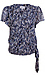Surplice Top with Side Tie Thumb 1