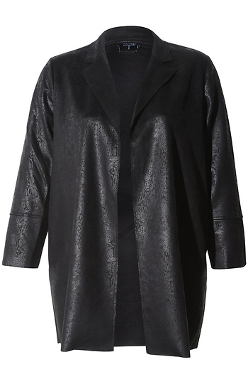 Open Front Coated Jacket Slide 1