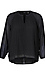 Long Raglan Sleeve Pleated Blouse Thumb 1