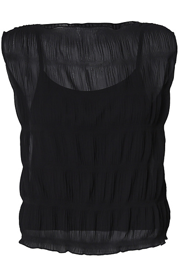 Textured Sleeveless Top Slide 1