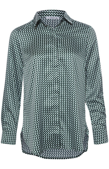 Geo Print Shirt Slide 1