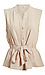 Tie Waist Peplum Tank Thumb 1