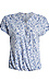Printed Surplice Top Thumb 1