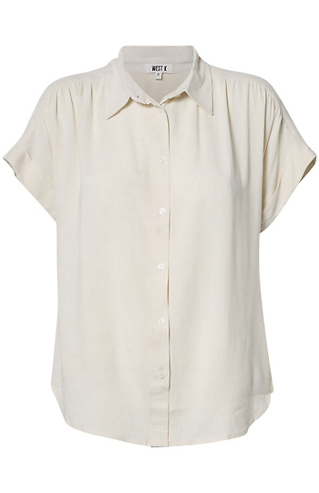 Short Sleeve Button Up Slide 1