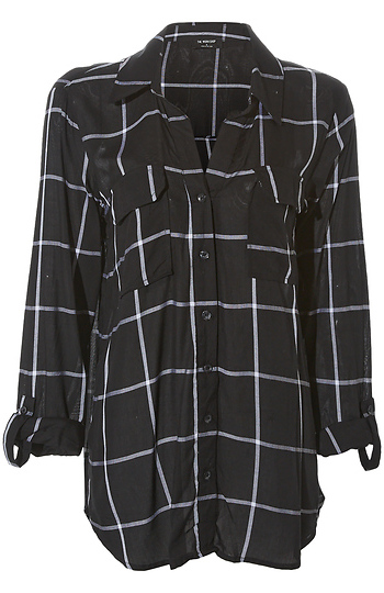 Grid Pattern Button Front Slide 1