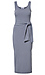 Fitted Dress with Side Tie Thumb 1