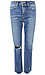 Mid Rise Straight Crop Jean Thumb 1