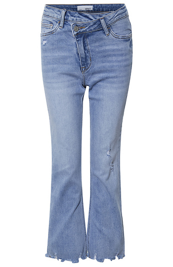 High Rise Criss Cross Flare Slide 1