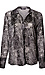 Velvet Burnout Button-Up Shirt Thumb 1