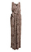 Dotted Surplice Jumpsuit Thumb 1