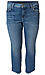 Silver Straight Crop Jean Thumb 1