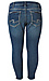 Silver High Rise Ankle Jean Thumb 2