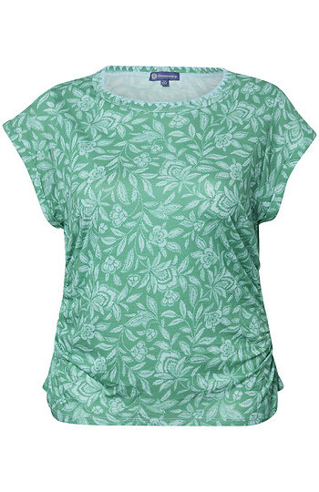 Democracy Floral Print Top Slide 1