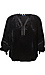 Democracy Velvet Lace Trim Blouse Thumb 1