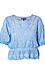 Democracy Puff Sleeve Square Neck Top Thumb 1