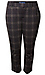 Democracy High Rise Plaid Trouser Thumb 1