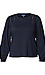 Democracy Crochet Detailed Crew Neck Thumb 1