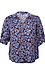 Democracy Floral Button Down Top Thumb 1