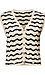 Striped V-Neck Knit Thumb 1